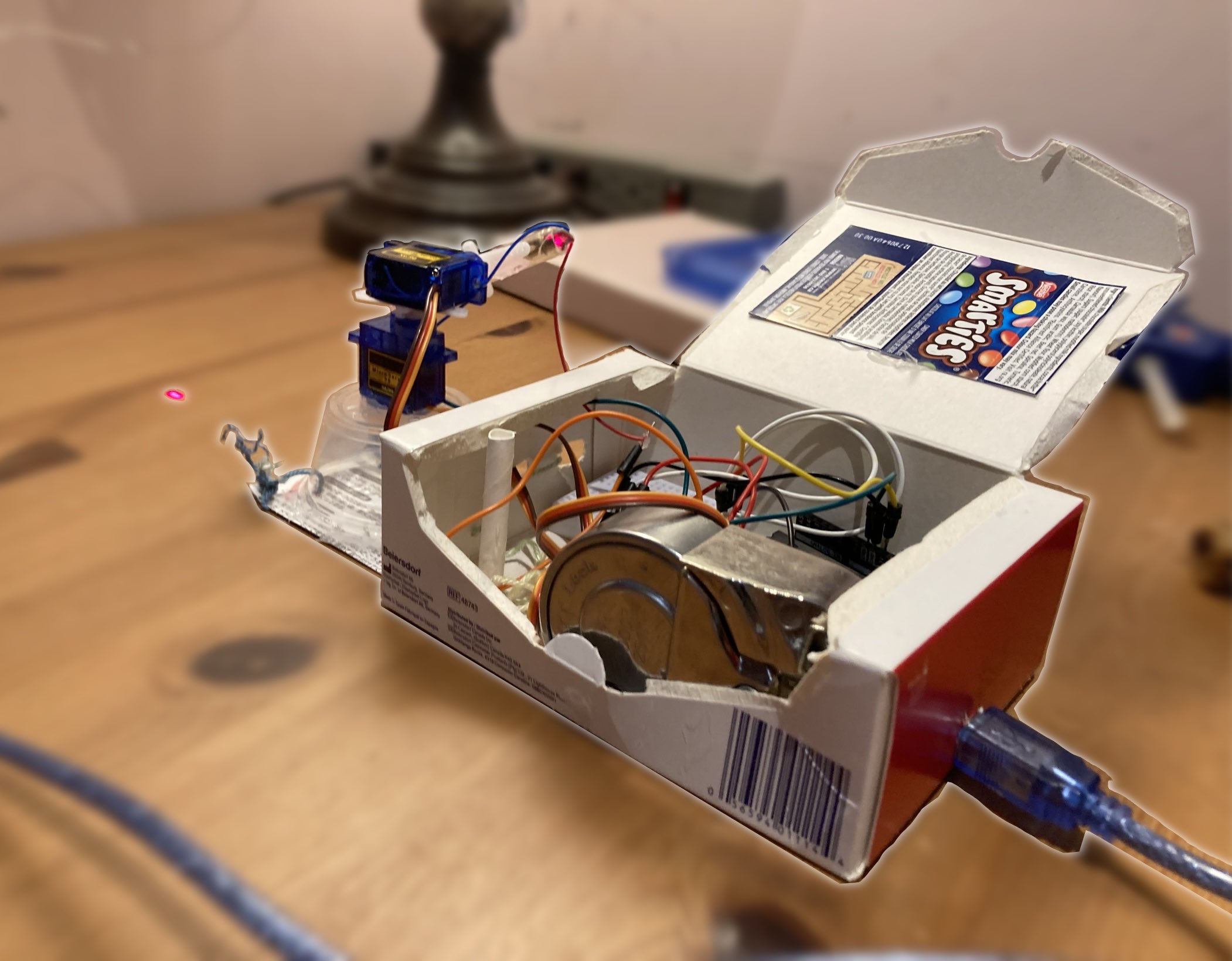 Gesture Controlled Laser Turret
