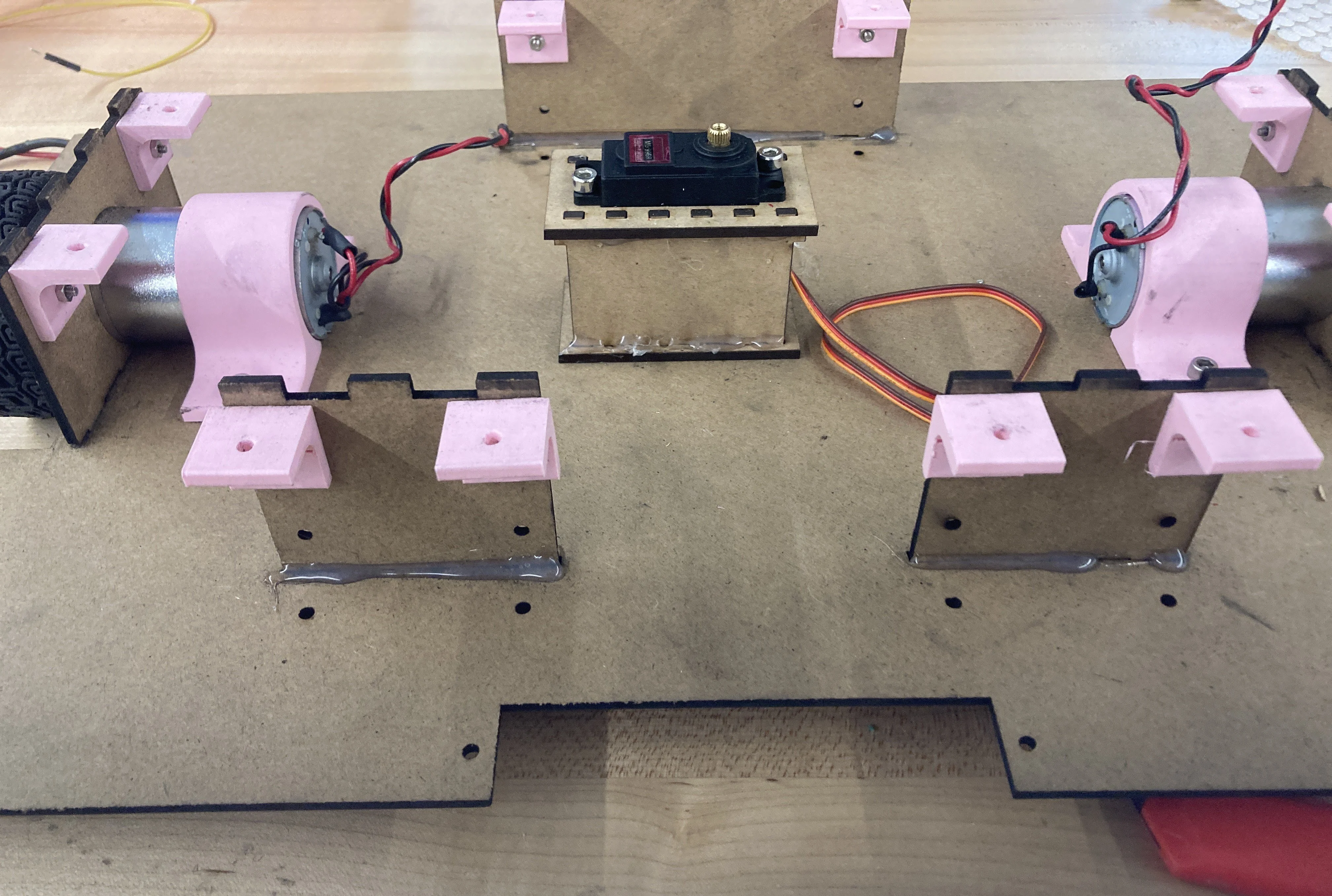 Halfway Assembled Chassis